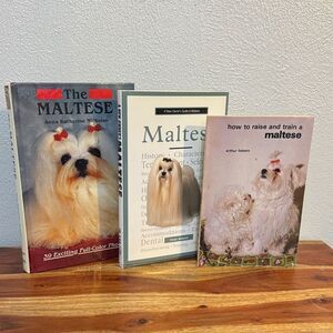 Maltese Dog Book Bundle: 3 Guide for New Owners & Enthusiasts How to Train Raise